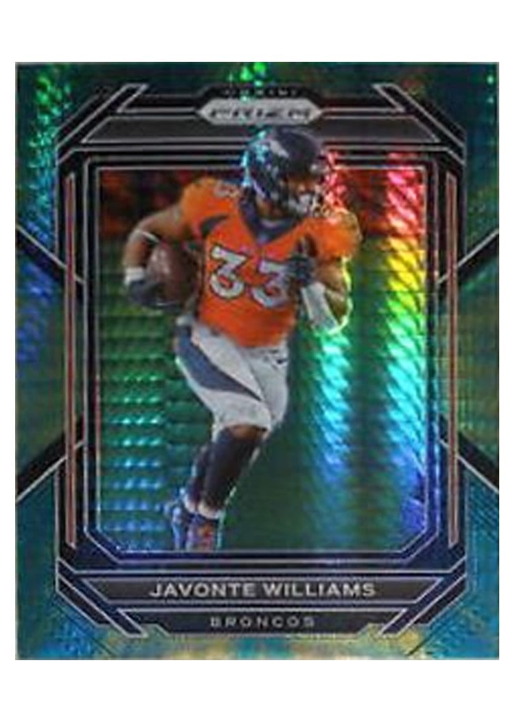 2022 Panini Prizm Base Set Javonte Williams #87 card