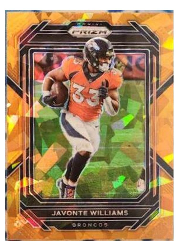 2022 Panini Prizm Base Set Javonte Williams #87 card