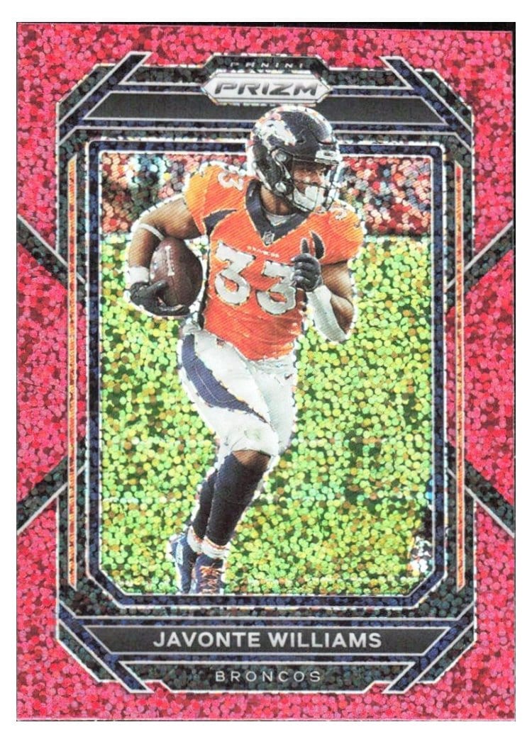 2022 Panini Prizm Base Set Javonte Williams #87 card
