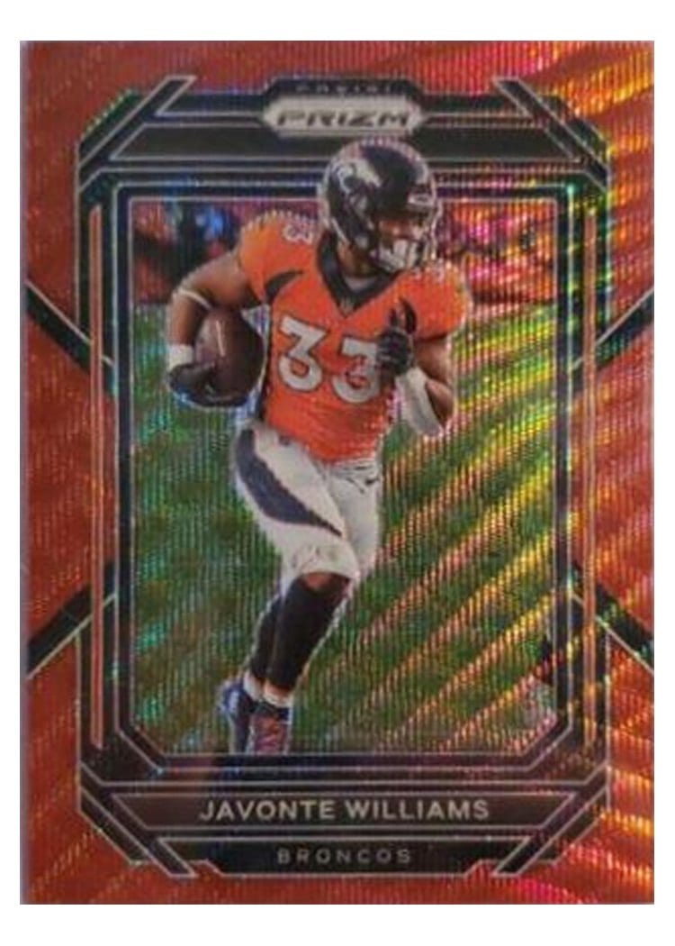 2022 Panini Prizm Base Set Javonte Williams #87 card