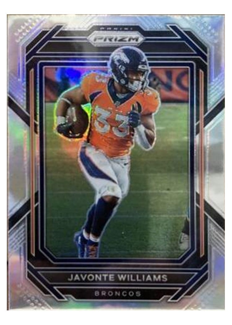 2022 Panini Prizm Base Set Javonte Williams #87 card