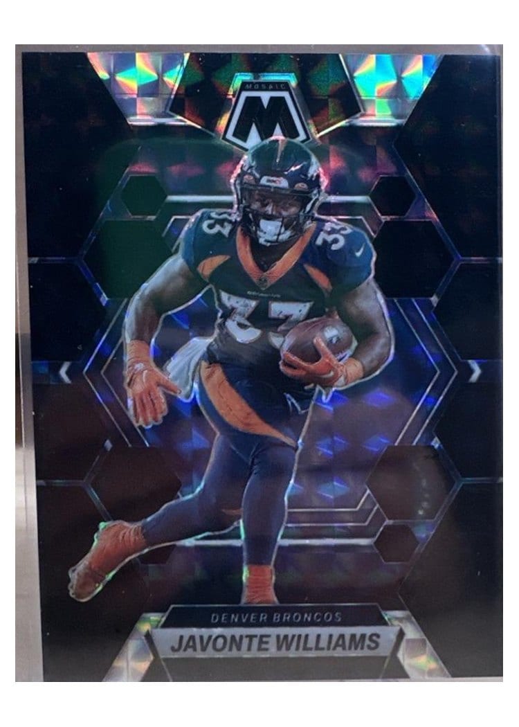 2023 Panini Mosaic Base Set Javonte Williams #68 card