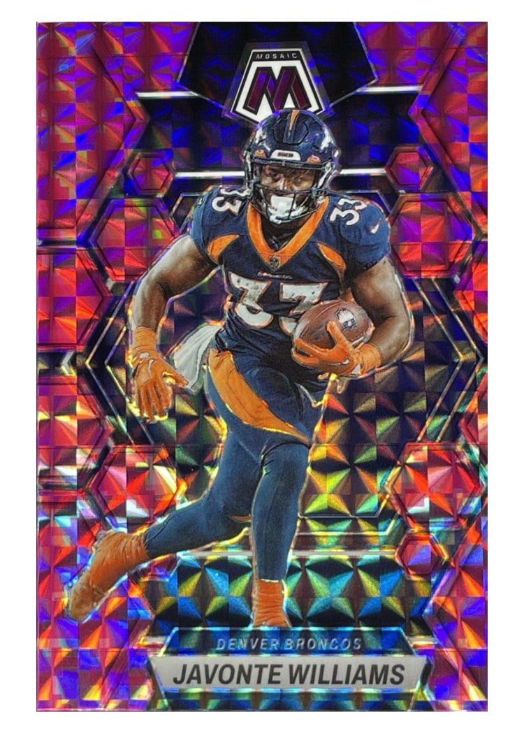 2023 Panini Mosaic Base Set Javonte Williams #68 card