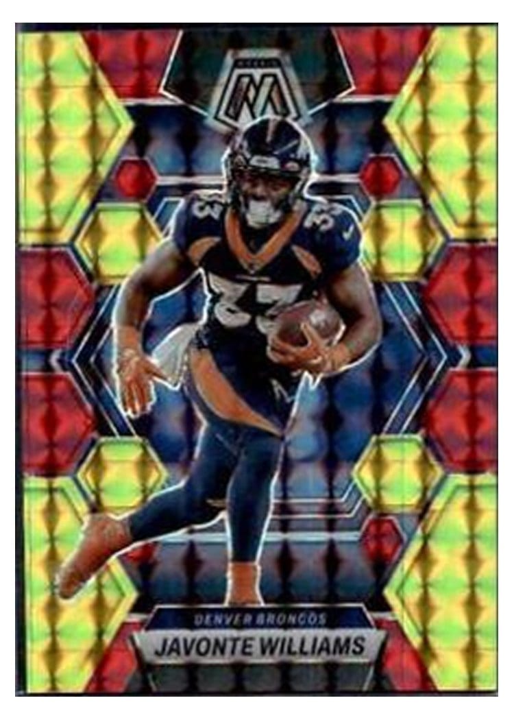 2023 Panini Mosaic Base Set Javonte Williams #68 card