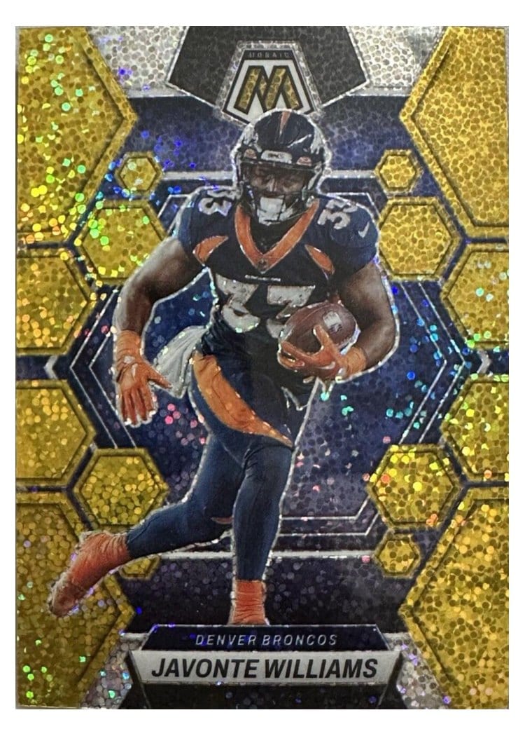 2023 Panini Mosaic Base Set Javonte Williams #68 card