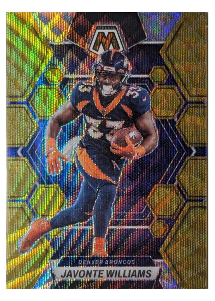 2023 Panini Mosaic Base Set Javonte Williams #68 card