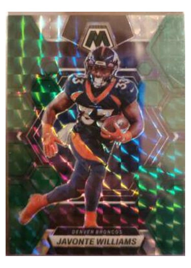 2023 Panini Mosaic Base Set Javonte Williams #68 card