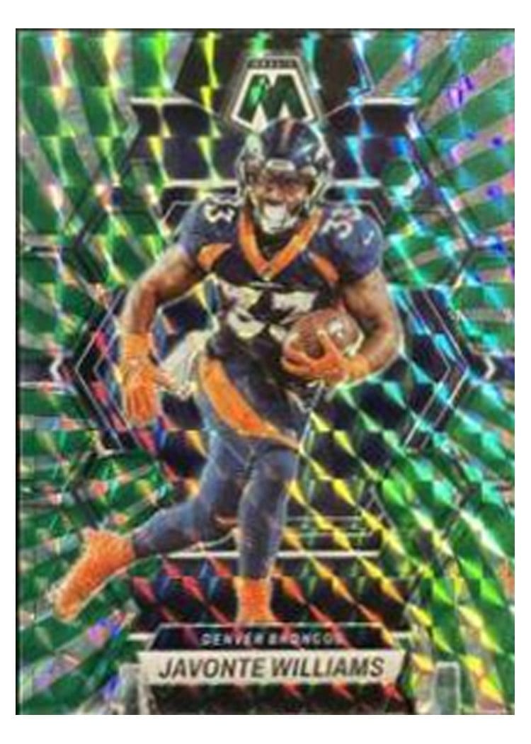 2023 Panini Mosaic Base Set Javonte Williams #68 card