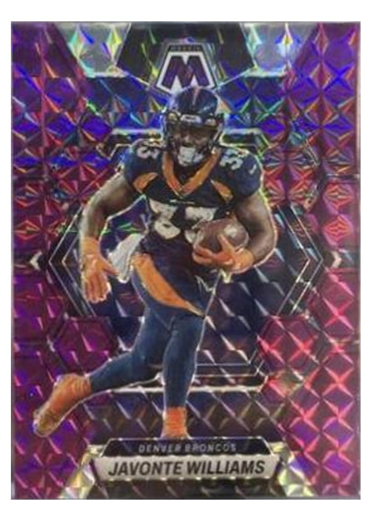 2023 Panini Mosaic Base Set Javonte Williams #68 card