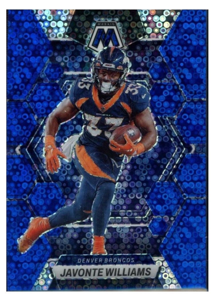 2023 Panini Mosaic Base Set Javonte Williams #68 card