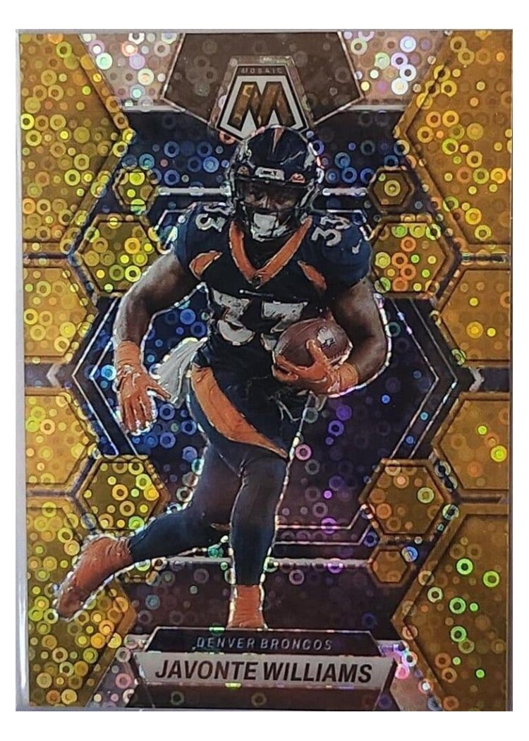 2023 Panini Mosaic Base Set Javonte Williams #68 card