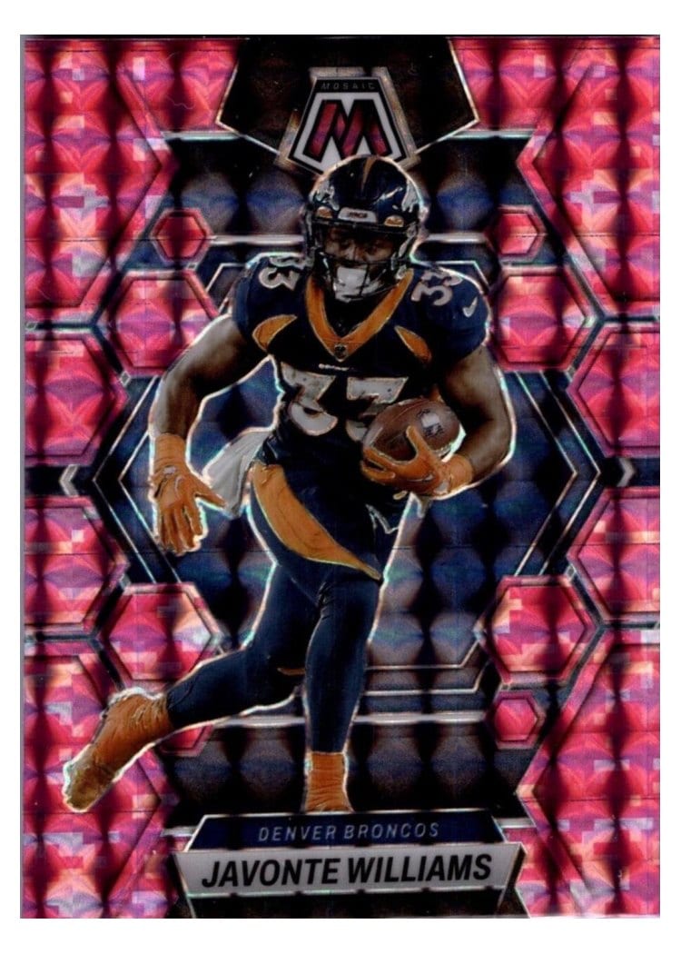 2023 Panini Mosaic Base Set Javonte Williams #68 card