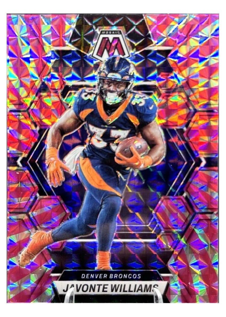 2023 Panini Mosaic Base Set Javonte Williams #68 card
