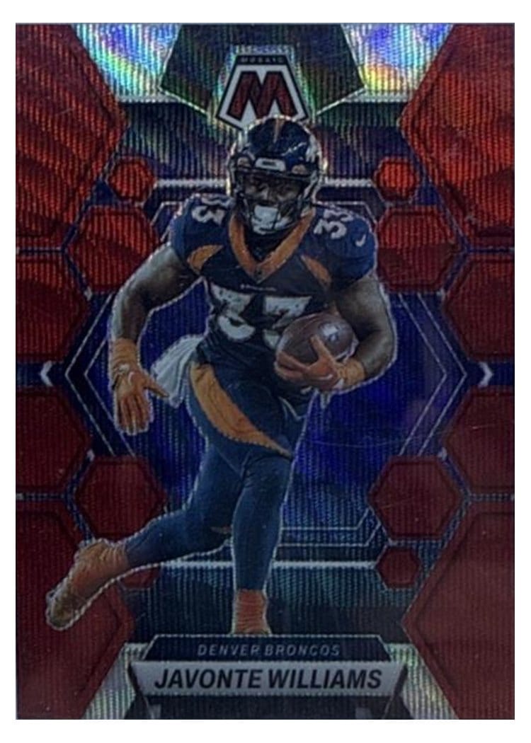 2023 Panini Mosaic Base Set Javonte Williams #68 card