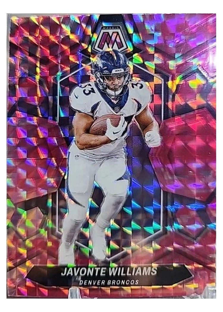 2024 Panini Mosaic Base Set Javonte Williams #65 card