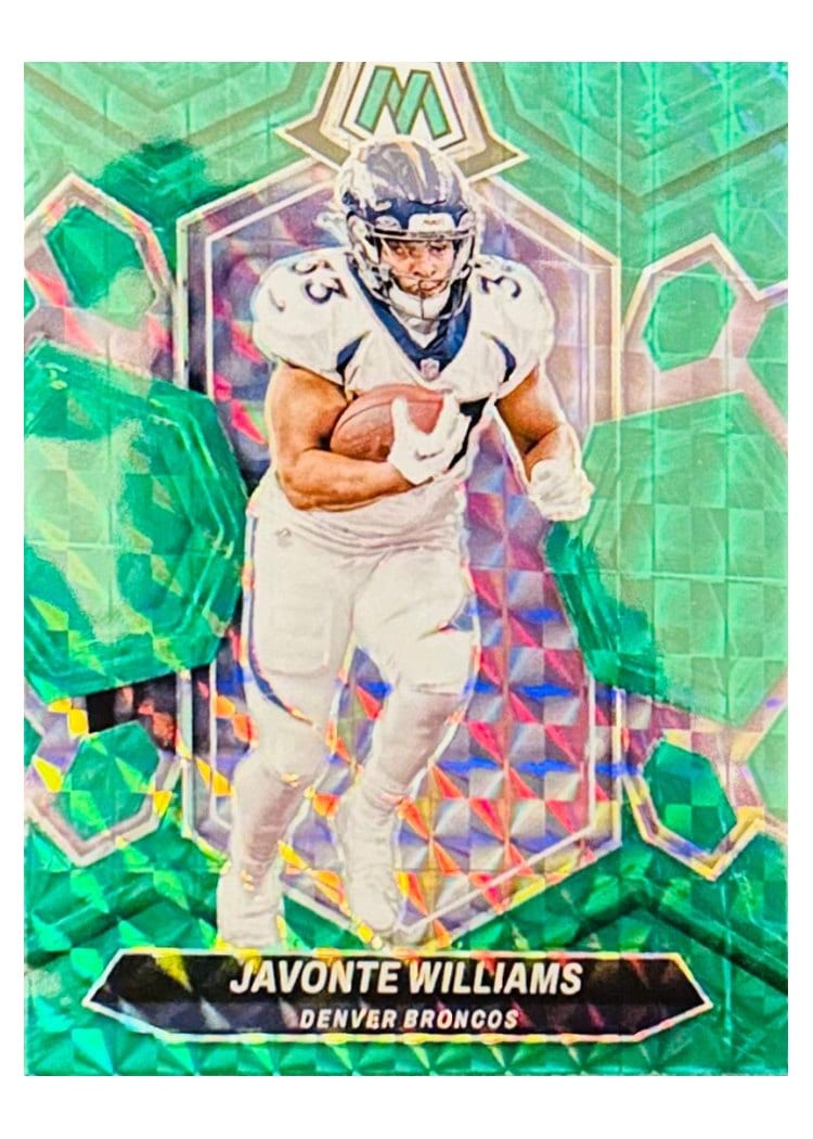 2024 Panini Mosaic Base Set Javonte Williams #65 card