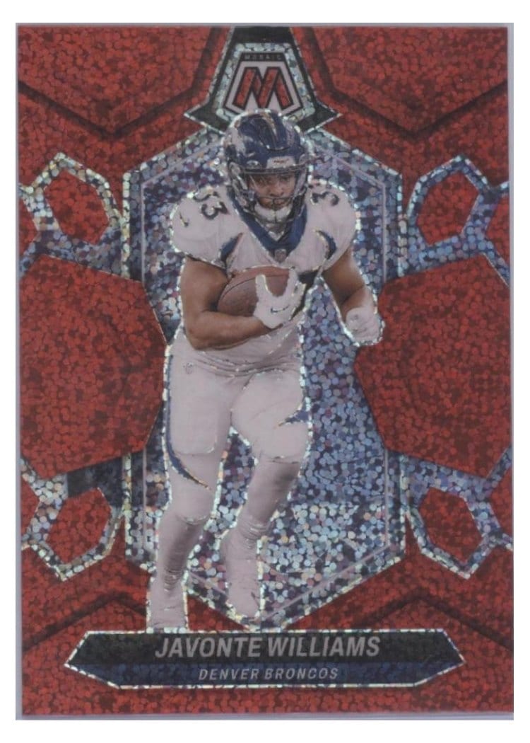 2024 Panini Mosaic Base Set Javonte Williams #65 card