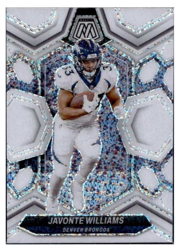 2024 Panini Mosaic Base Set Javonte Williams #65 card