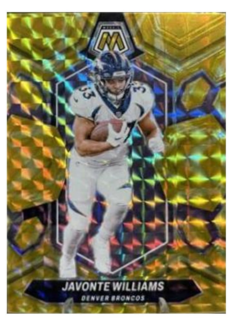2024 Panini Mosaic Base Set Javonte Williams #65 card