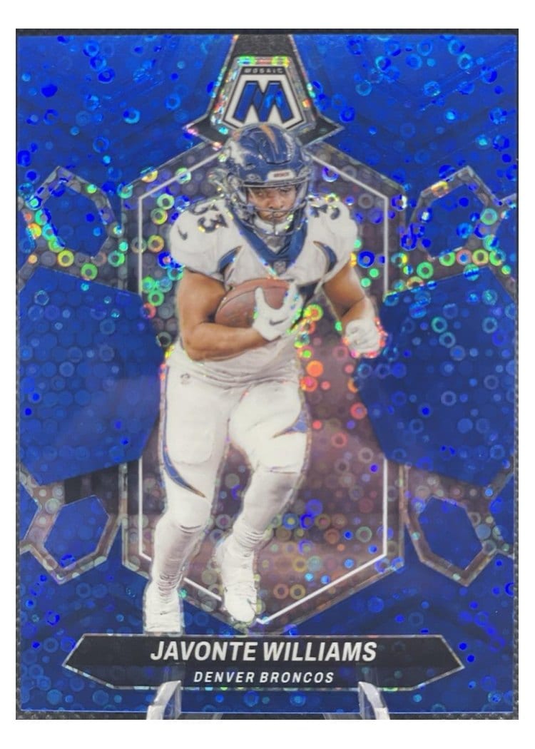 2024 Panini Mosaic Base Set Javonte Williams #65 card