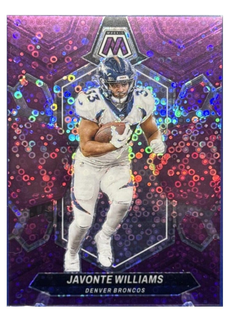 2024 Panini Mosaic Base Set Javonte Williams #65 card