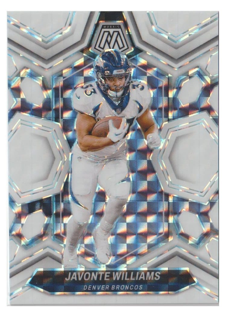2024 Panini Mosaic Base Set Javonte Williams #65 card