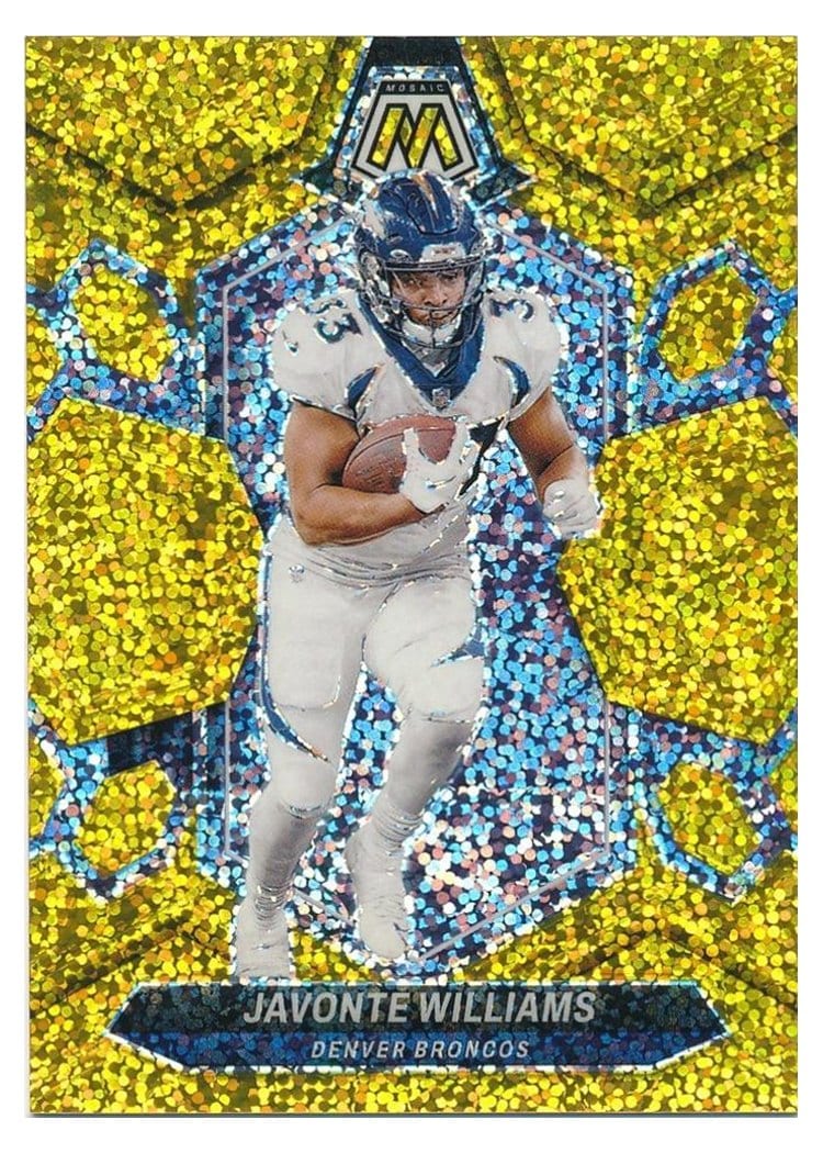 2024 Panini Mosaic Base Set Javonte Williams #65 card