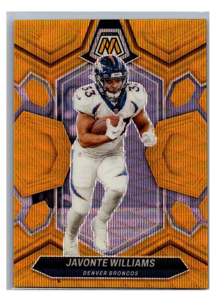 2024 Panini Mosaic Base Set Javonte Williams #65 card