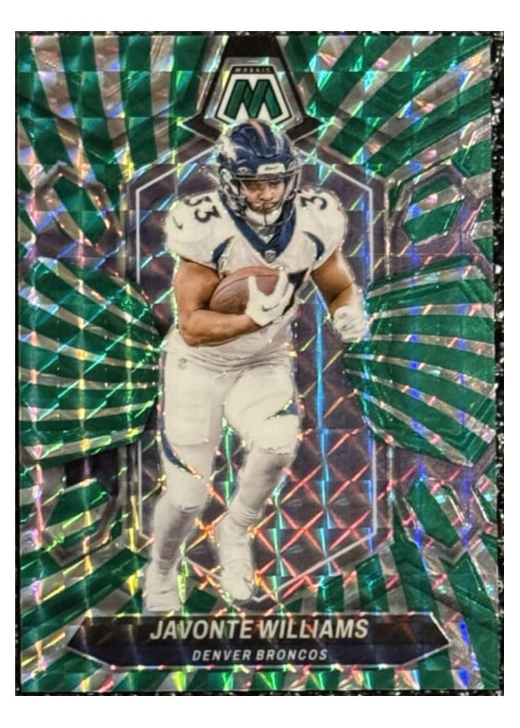 2024 Panini Mosaic Base Set Javonte Williams #65 card