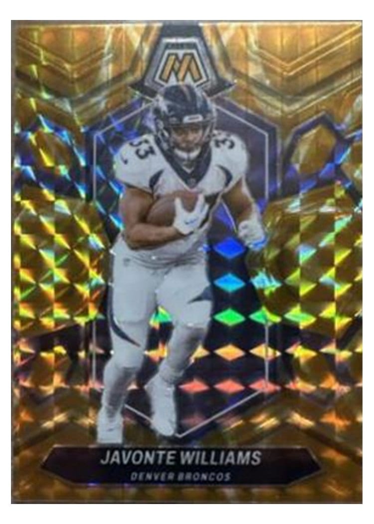 2024 Panini Mosaic Base Set Javonte Williams #65 card