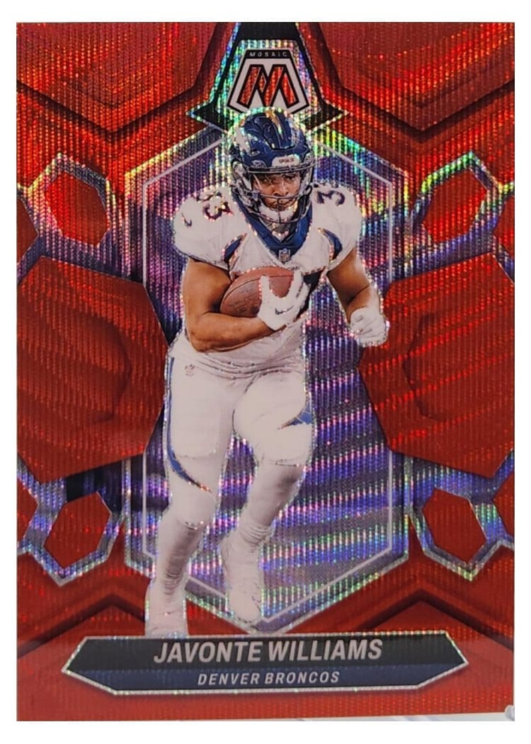 2024 Panini Mosaic Base Set Javonte Williams #65 card
