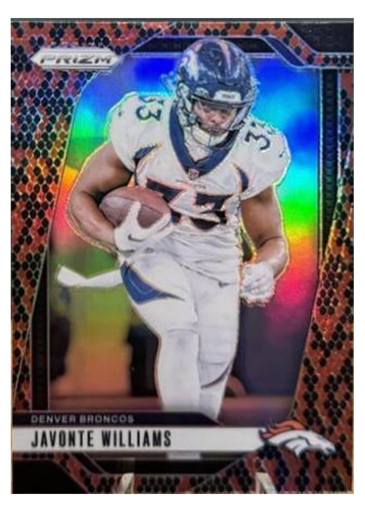 2024 Panini Prizm Base Set Javonte Williams #84 card