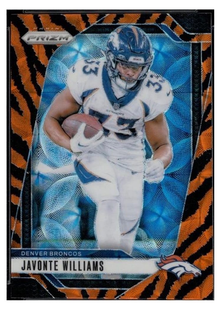 2024 Panini Prizm Base Set Javonte Williams #84 card