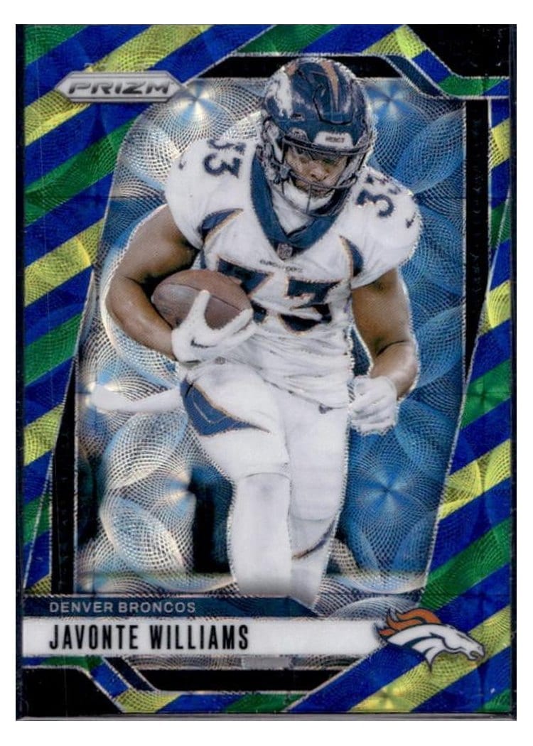 2024 Panini Prizm Base Set Javonte Williams #84 card
