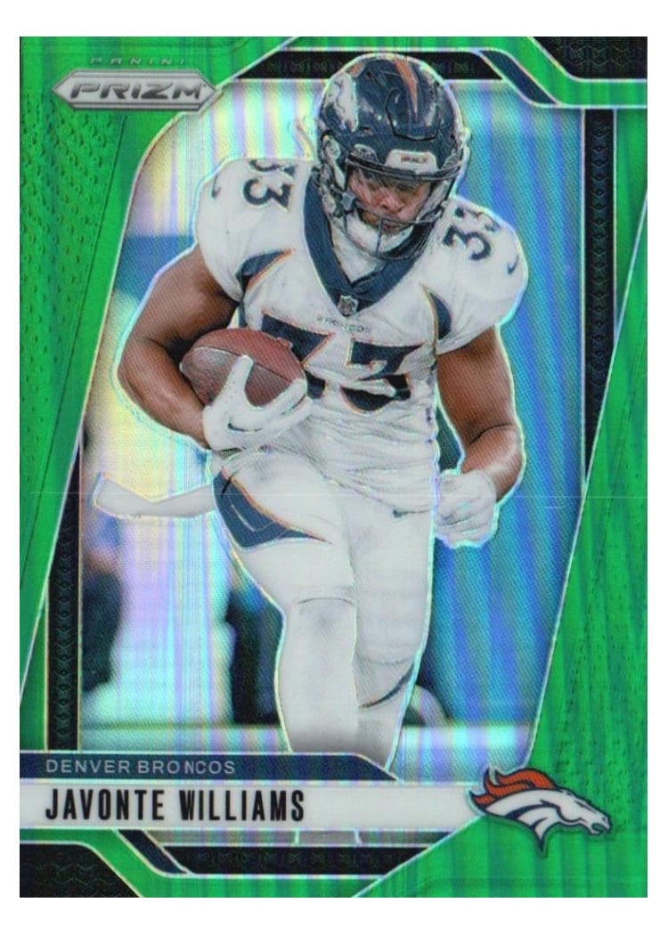 2024 Panini Prizm Base Set Javonte Williams #84 card