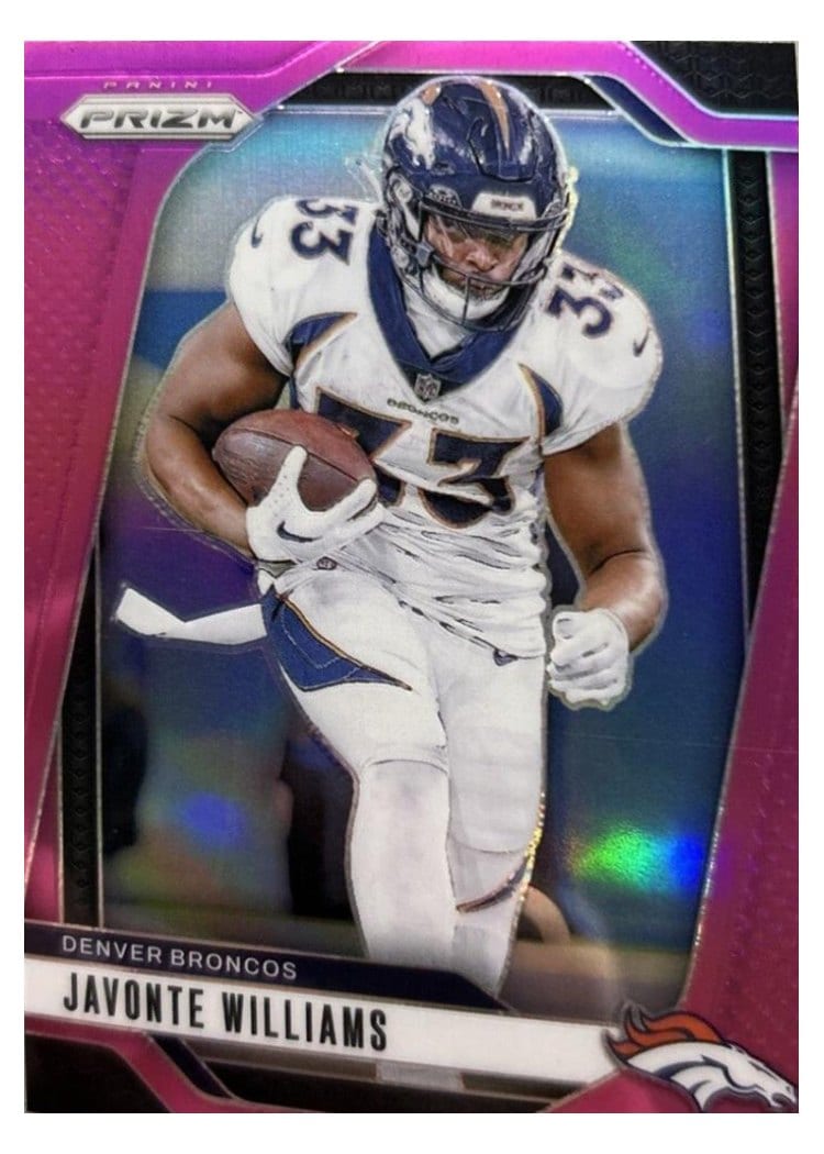 2024 Panini Prizm Base Set Javonte Williams #84 card