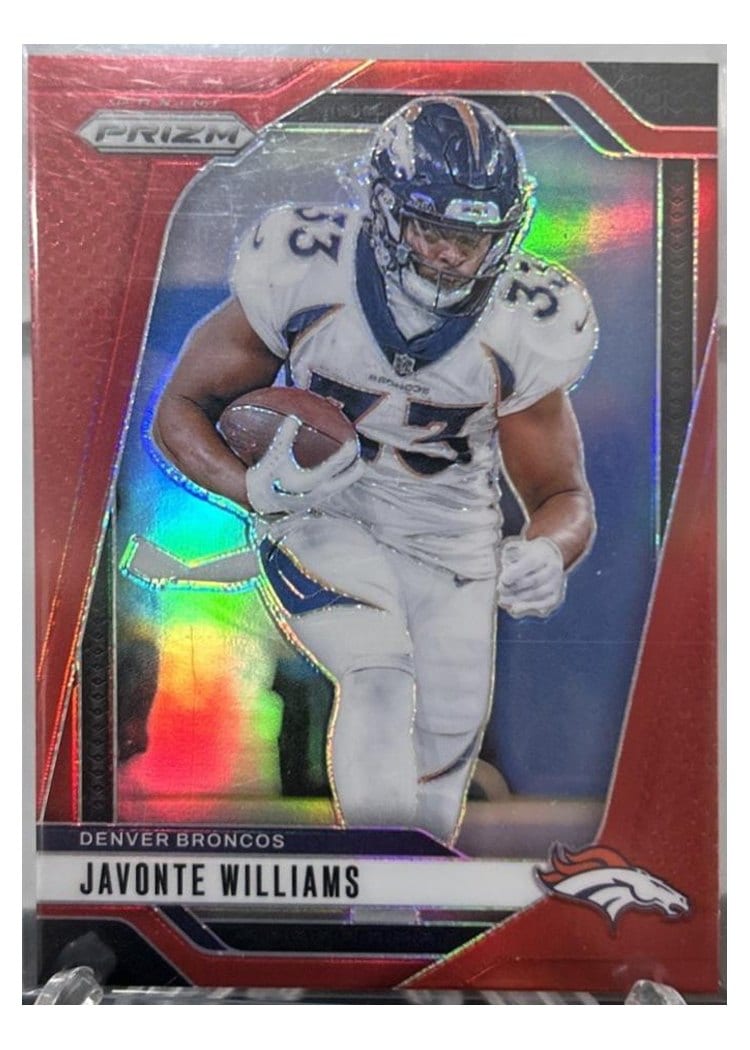 2024 Panini Prizm Base Set Javonte Williams #84 card