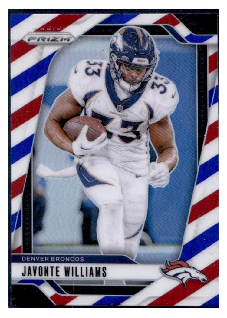 2024 Panini Prizm Base Set Javonte Williams #84 card