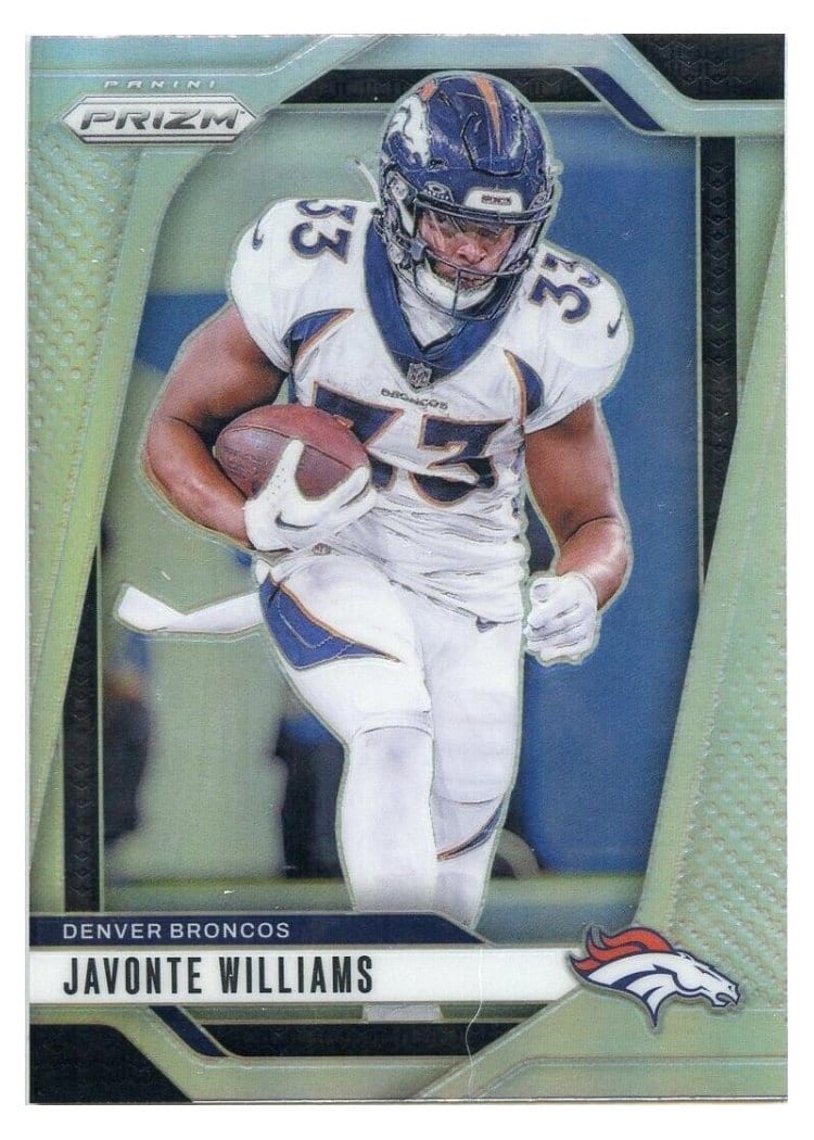 2024 Panini Prizm Base Set Javonte Williams #84 card
