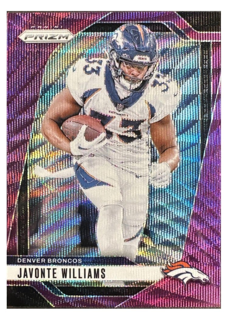 2024 Panini Prizm Base Set Javonte Williams #84 card