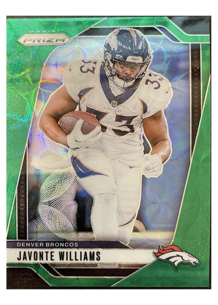 2024 Panini Prizm Base Set Javonte Williams #84 card