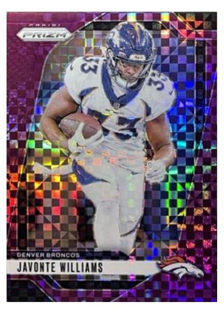 2024 Panini Prizm Base Set Javonte Williams #84 card