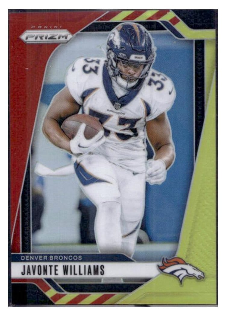 2024 Panini Prizm Base Set Javonte Williams #84 card