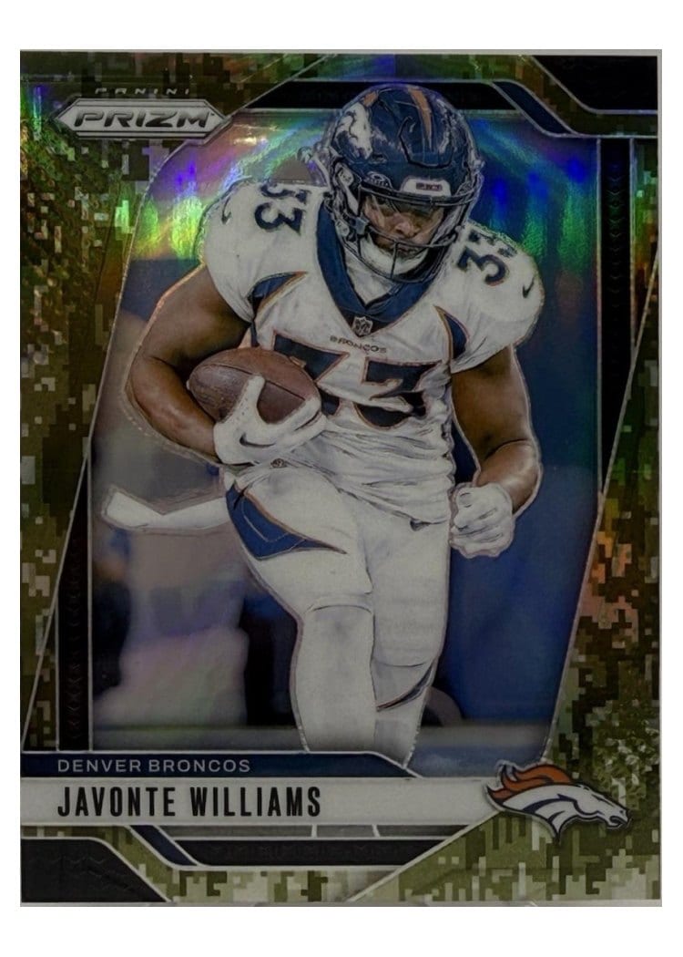 2024 Panini Prizm Base Set Javonte Williams #84 card