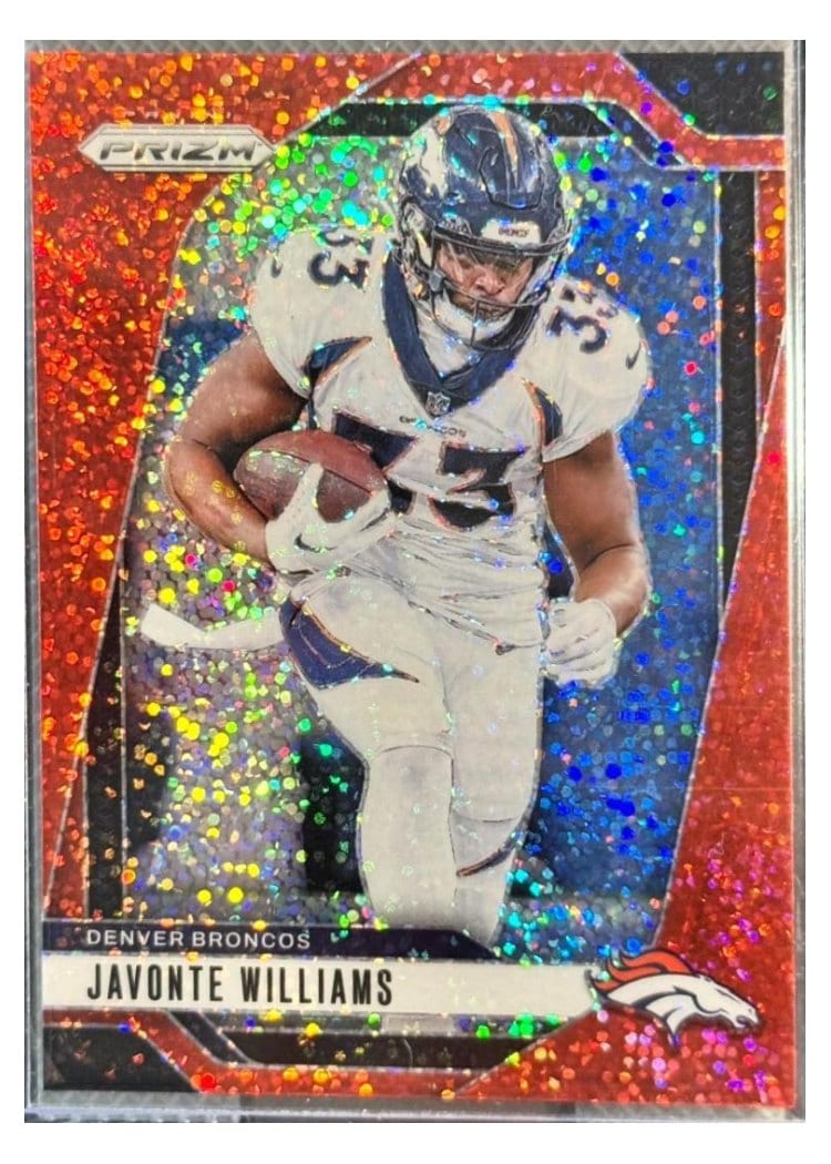 2024 Panini Prizm Base Set Javonte Williams #84 card