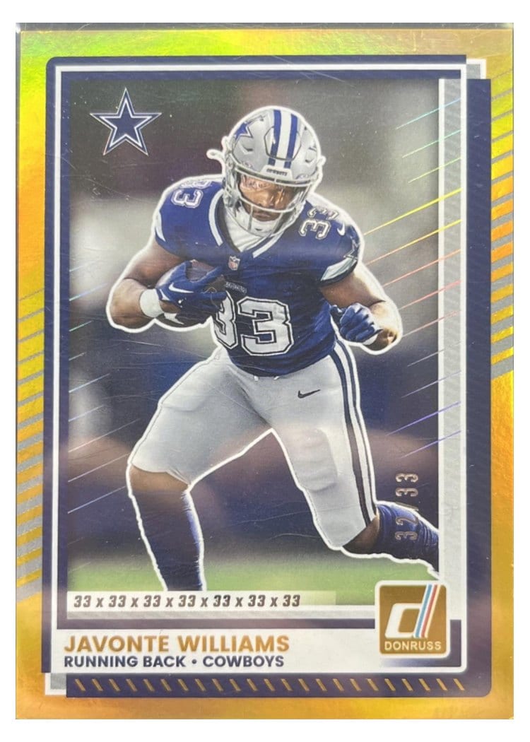 2025 Donruss Base Set Javonte Williams #265 card