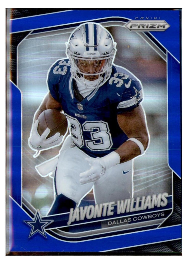 2025 Panini Prizm Base Set Javonte Williams #1 card