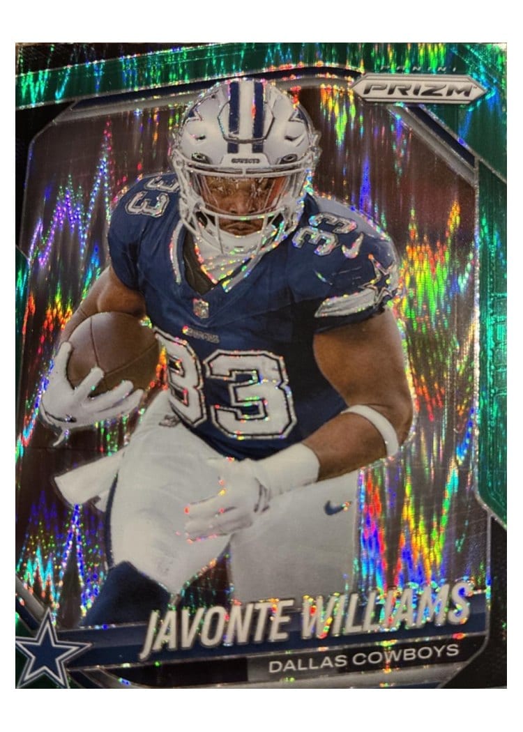 2025 Panini Prizm Base Set Javonte Williams #1 card