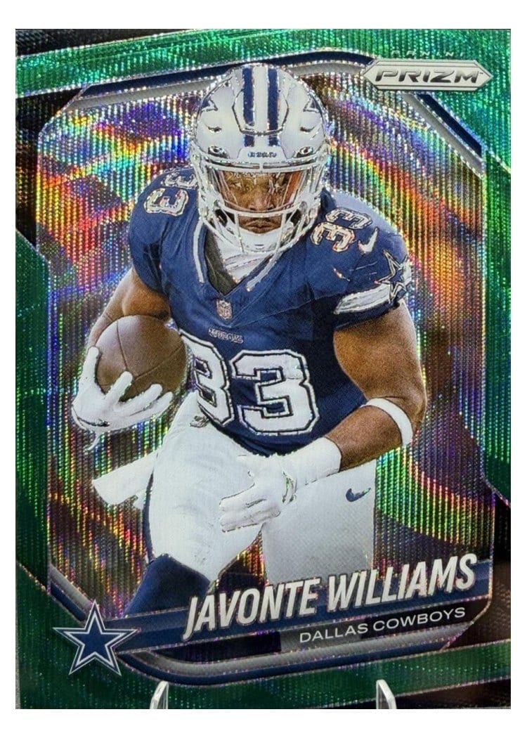 2025 Panini Prizm Base Set Javonte Williams #1 card
