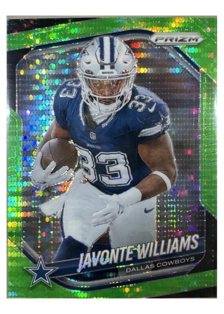 2025 Panini Prizm Base Set Javonte Williams #1 card